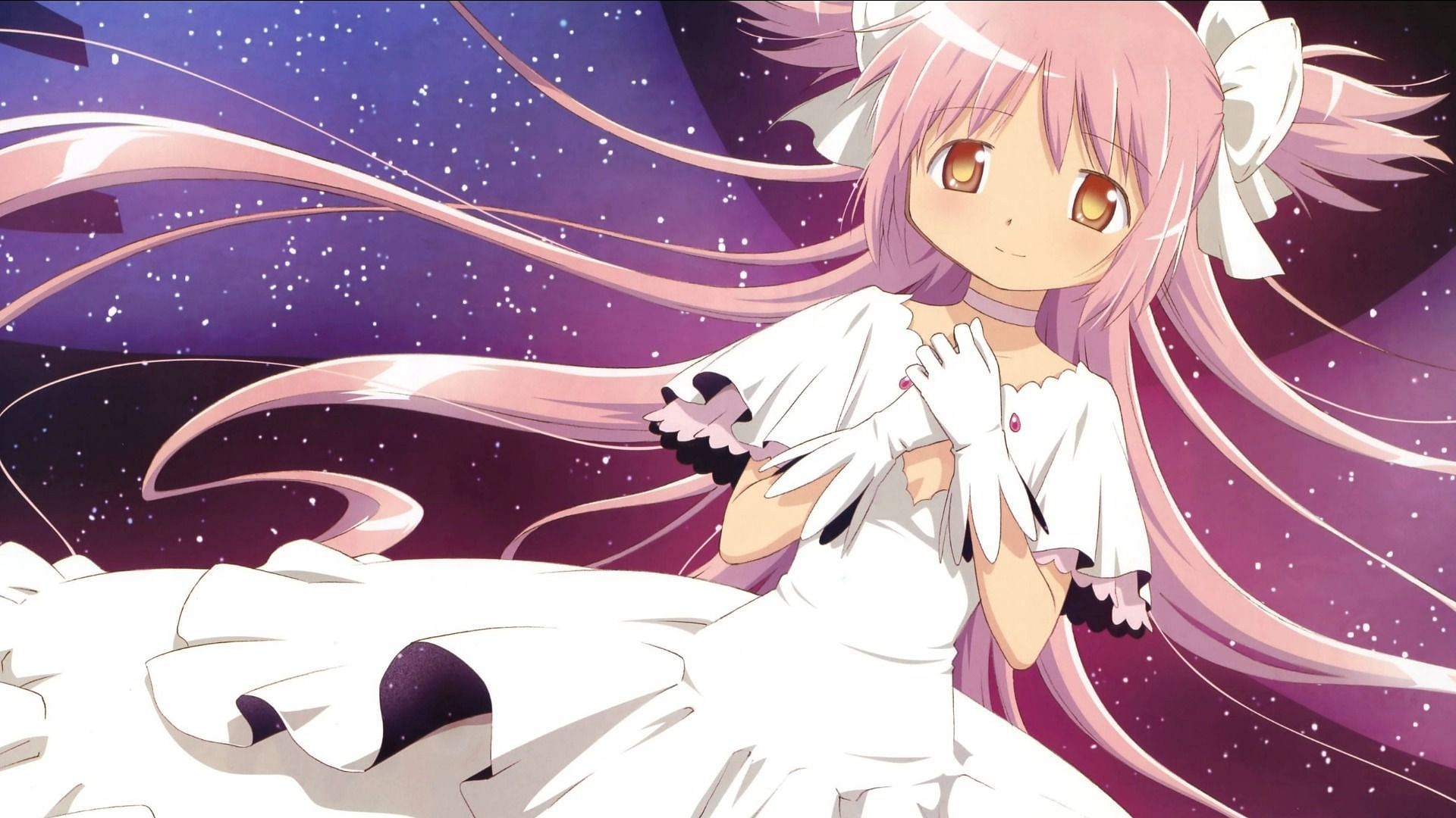 Madoka Kaname as seen in anime (Image via Studio Shaft)